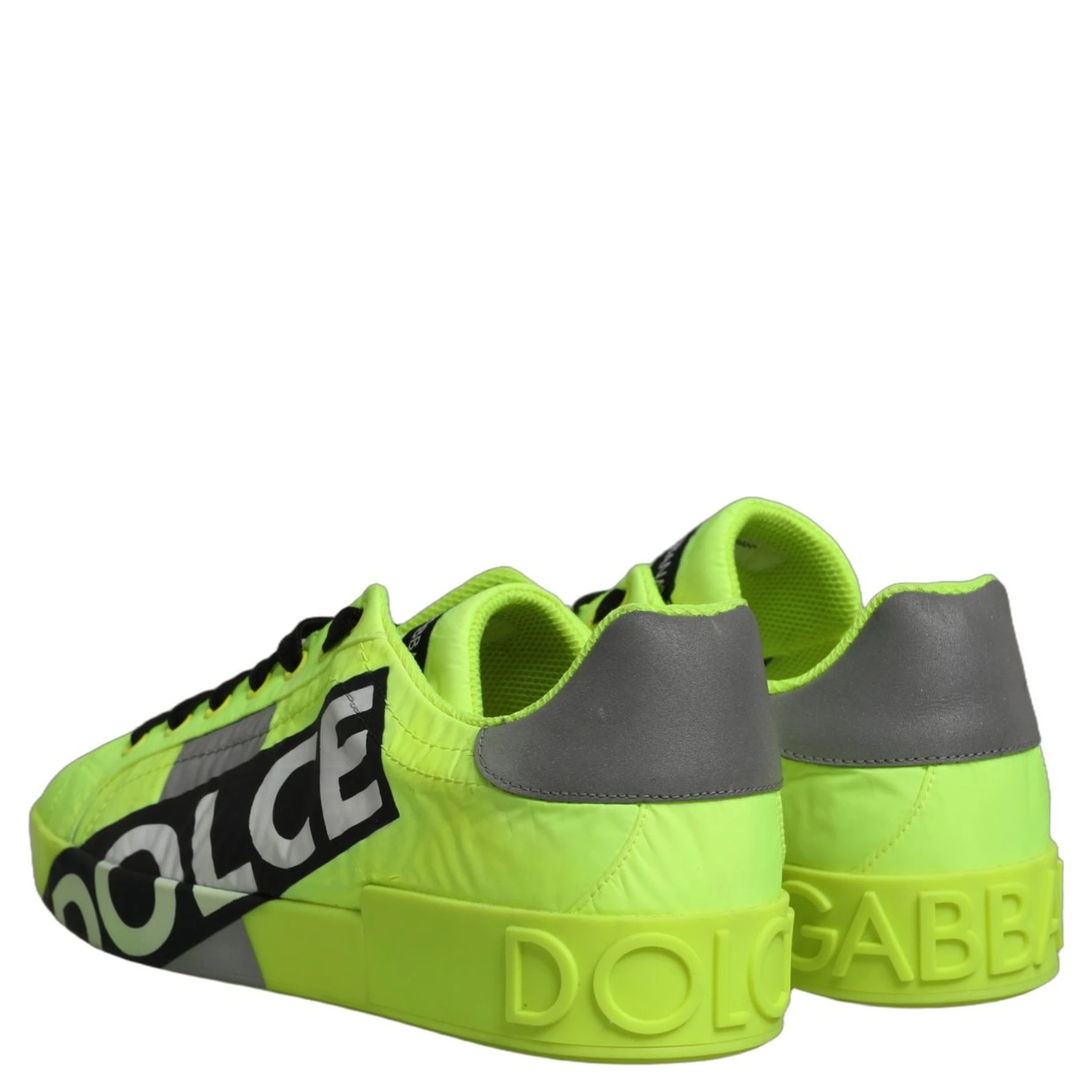 Green Logo Tape Low Top Portofino Sneakers Shoes
