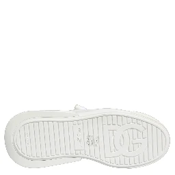 White Calfskin Leather Low Top Sneakers Shoes