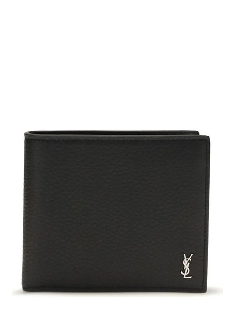 Black Calf Leather Bos Taurus Wallet