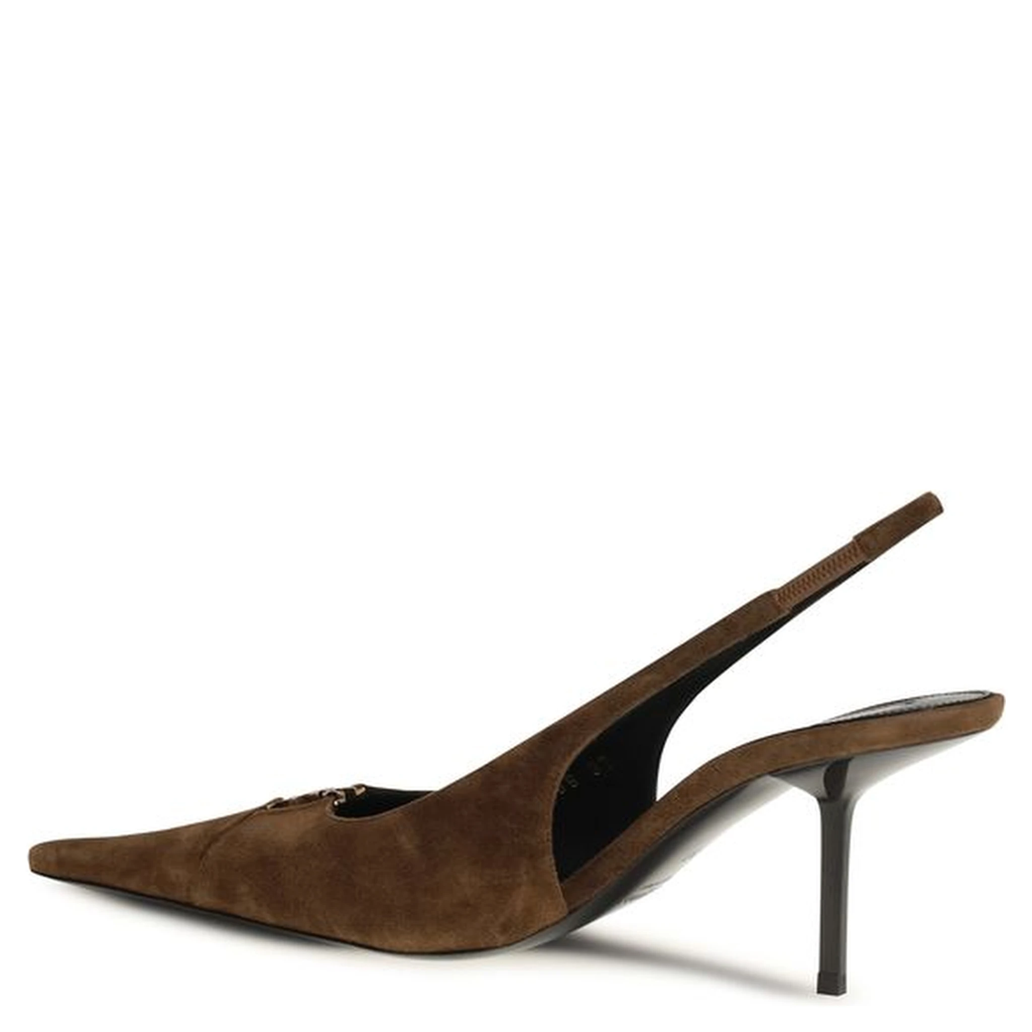 Brown Calf Leather Bos Taurus High Heel Pumps