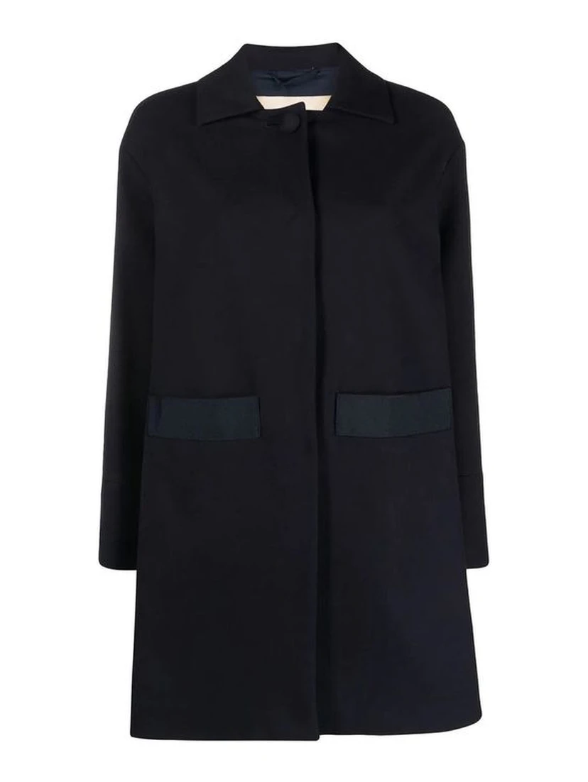 Blue Cotton Coat