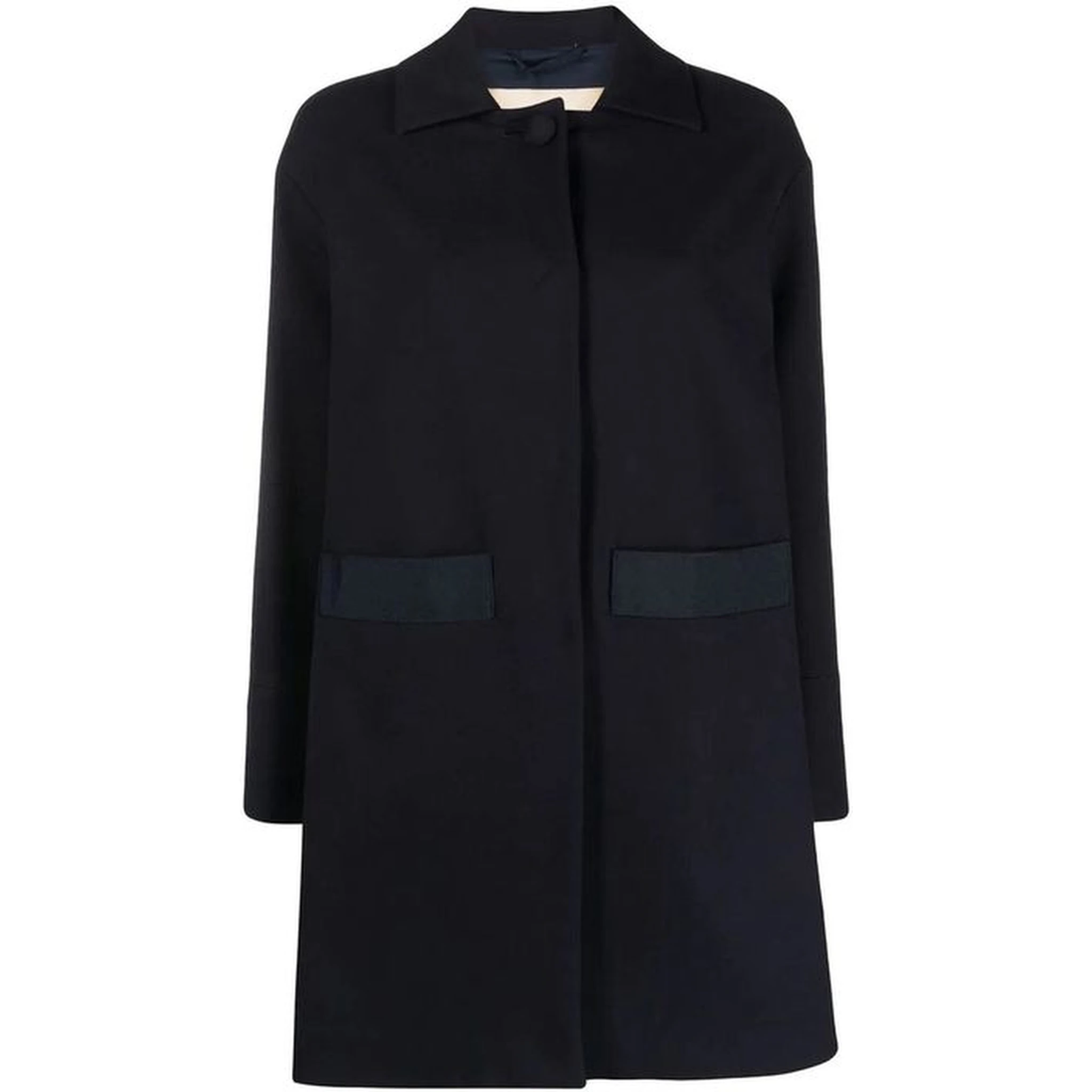 Blue Cotton Coat