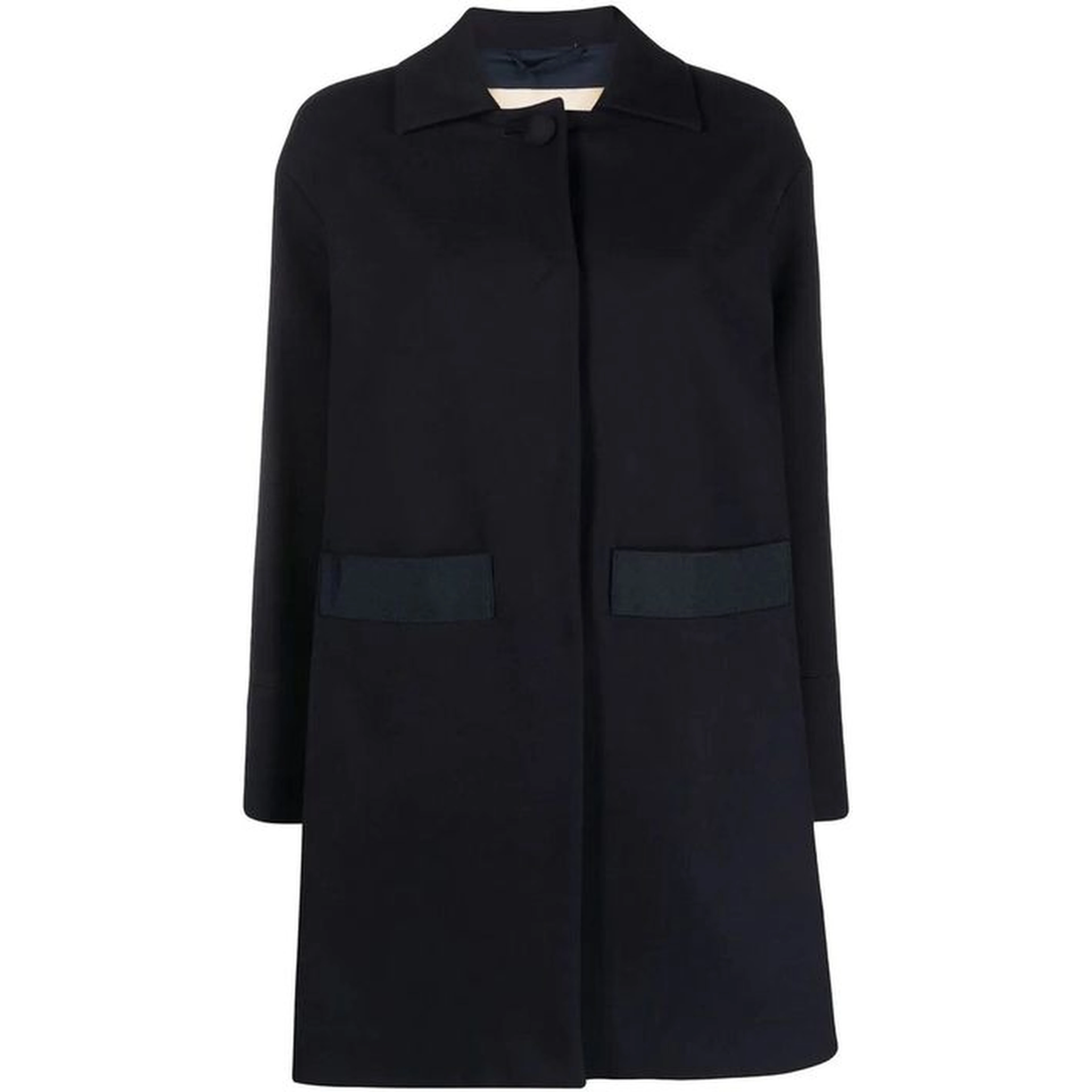 Blue Cotton Coat