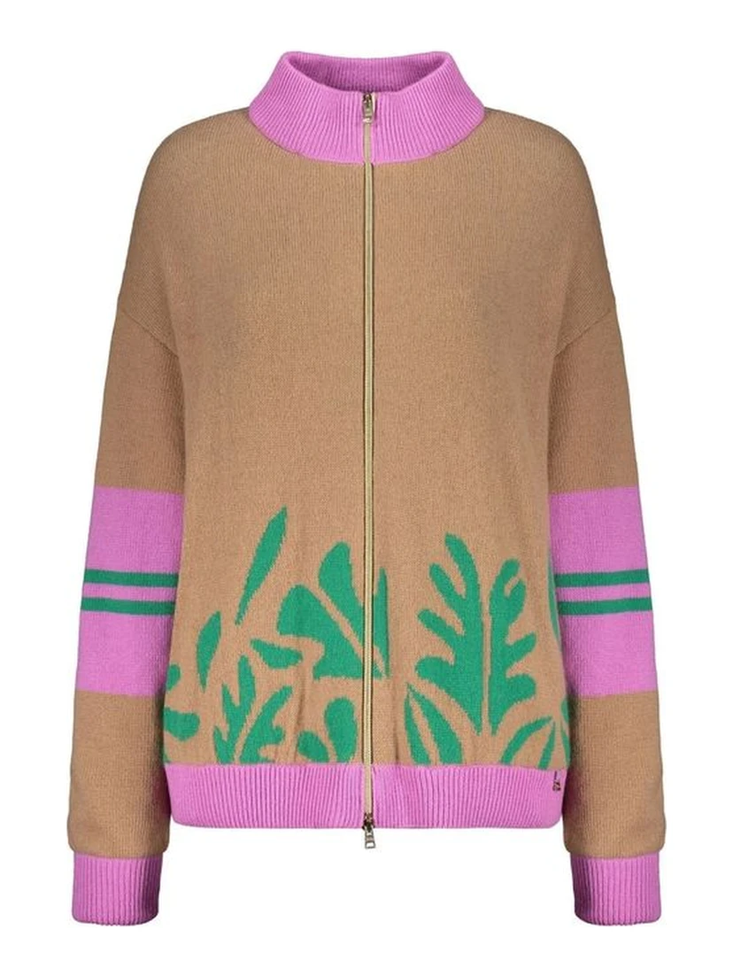 Brown Cashmere Cardigan