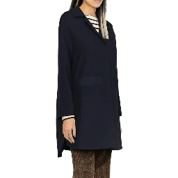 Blue Cotton Coat