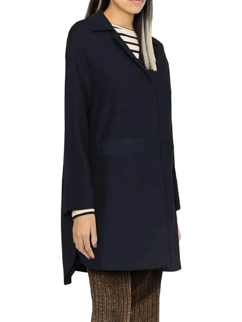 Blue Cotton Coat