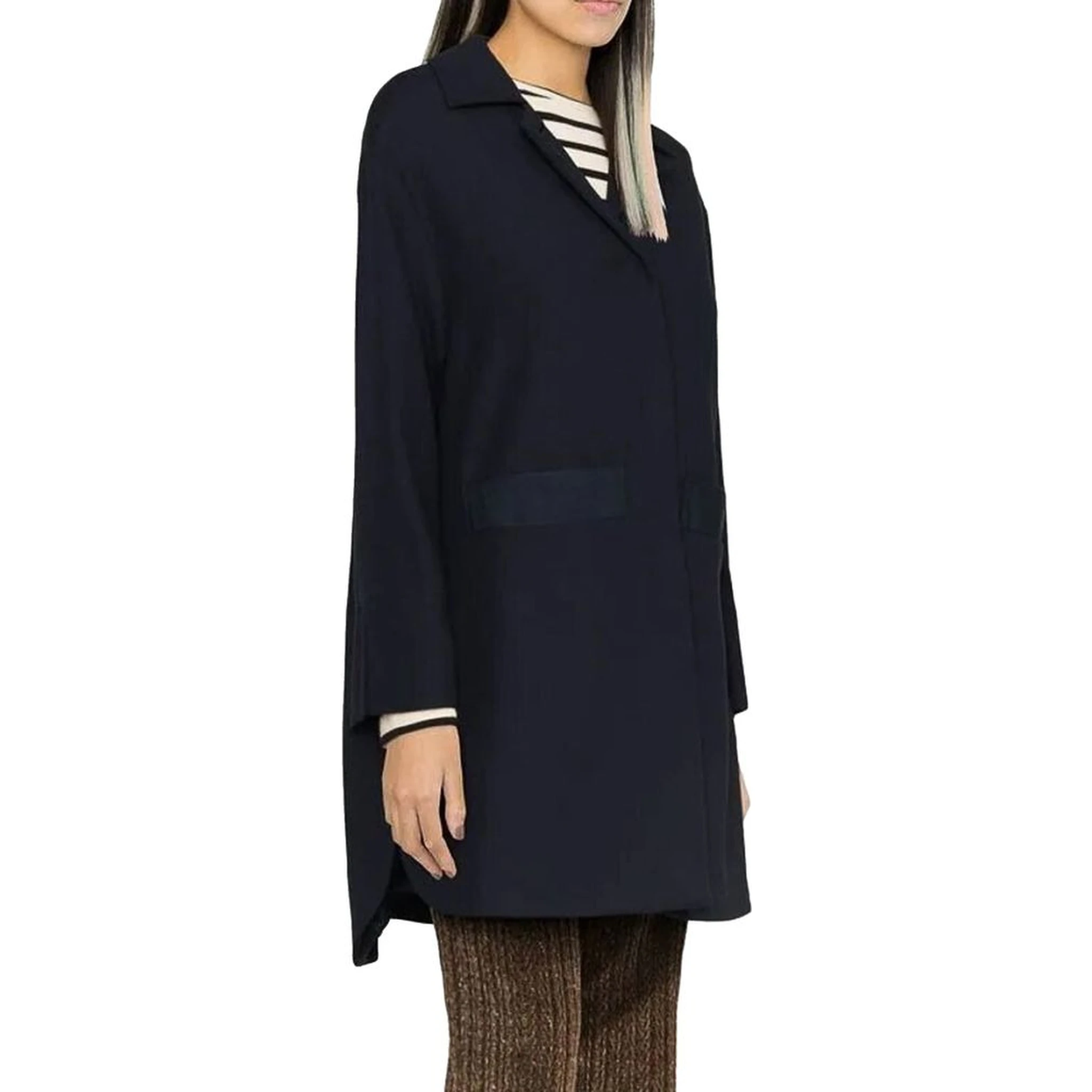 Blue Cotton Coat