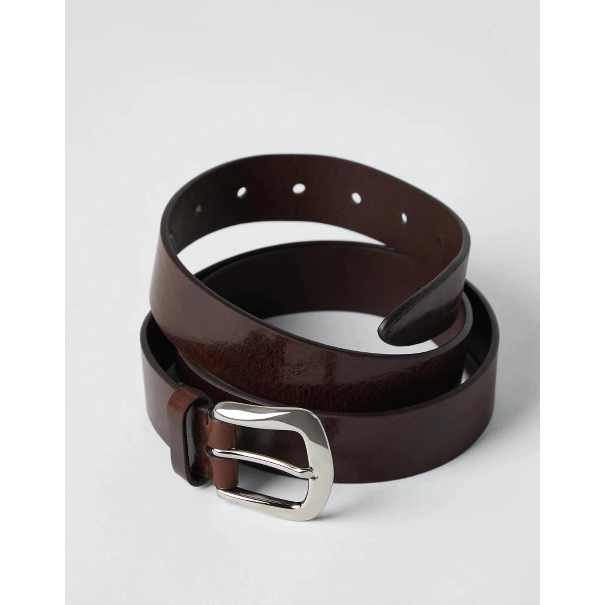 Natural Leather Regular Belt