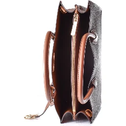 Brown Leather Shoulder Bag
