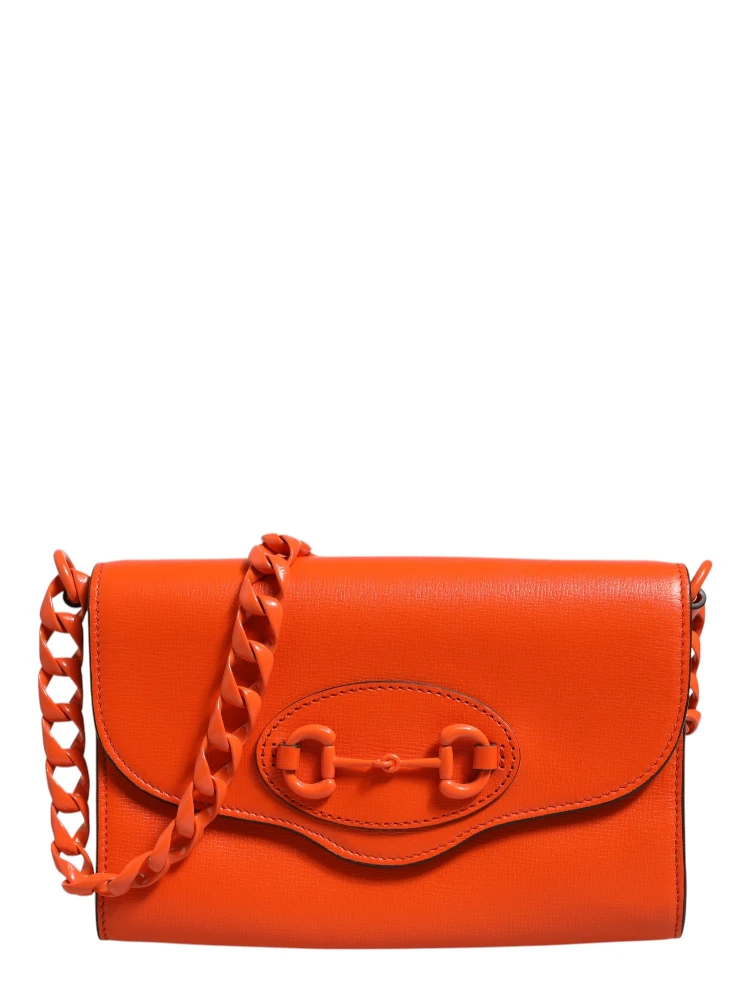 Horsebit 1955 Enamel Mini Shoulder Bag