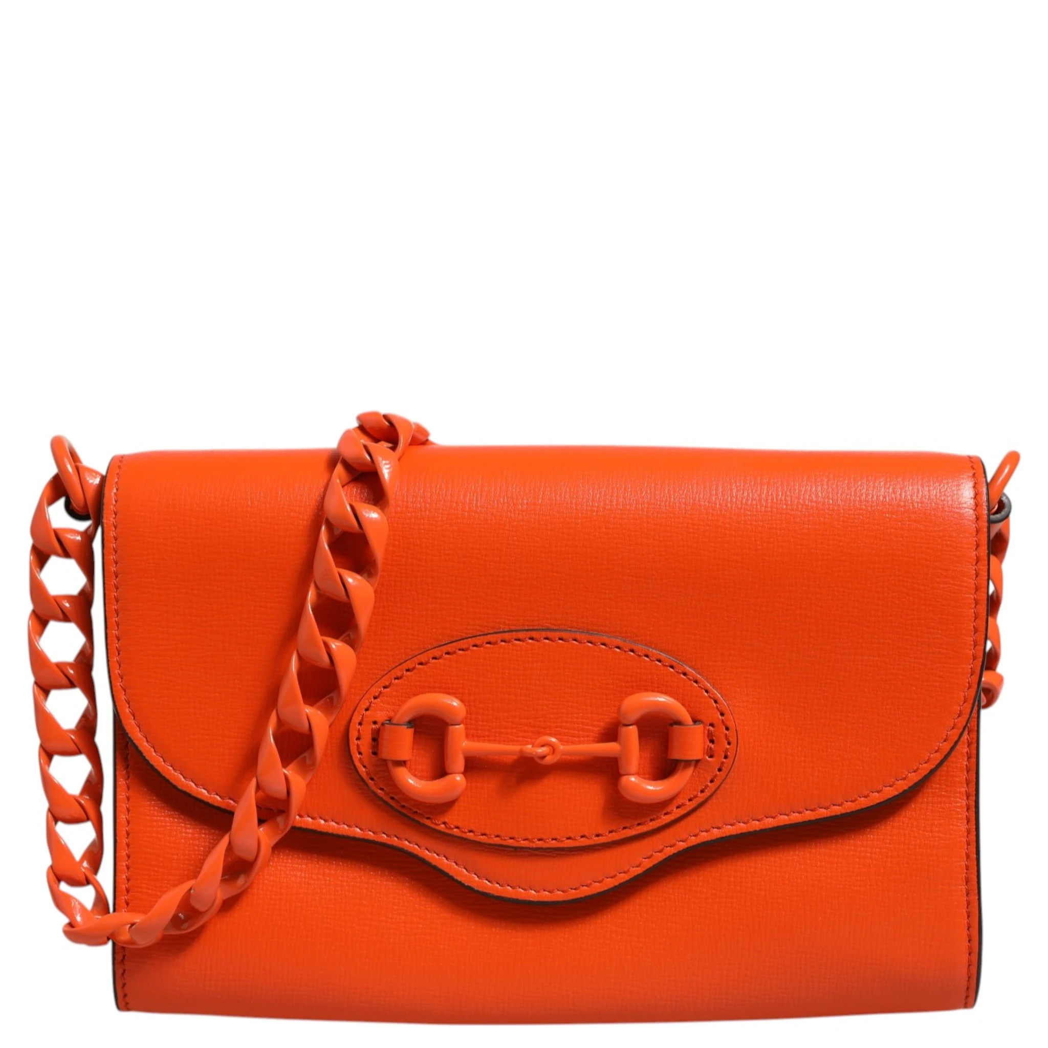 Horsebit 1955 Enamel Mini Shoulder Bag