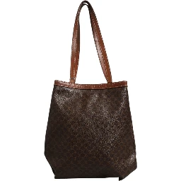 Macadam Canvas Shoulder Tote Bag