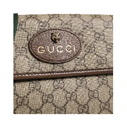Supreme Monogram Neo Vintage Web Belt Bag Brown