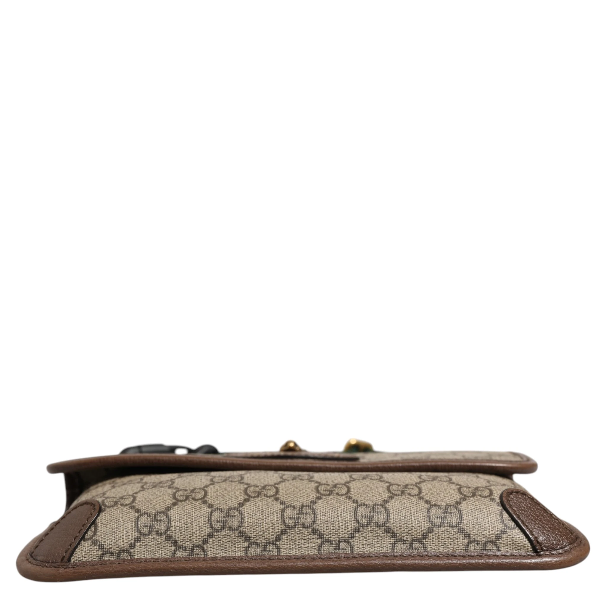 Supreme Monogram Neo Vintage Web Belt Bag Brown