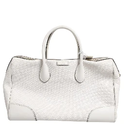 Medium Diamante Leather Boston Bag