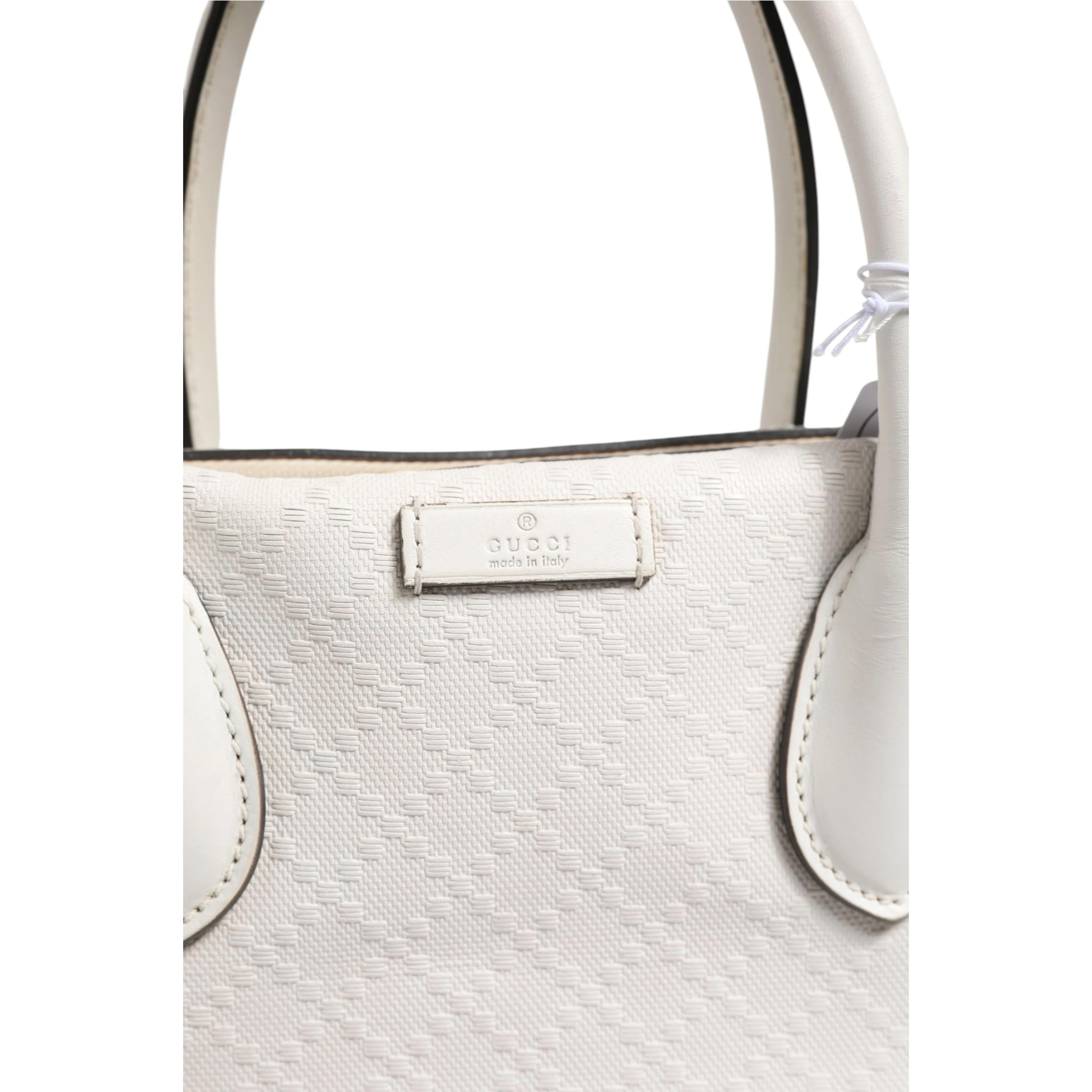 Medium Diamante Leather Boston Bag