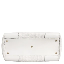 Medium Diamante Leather Boston Bag