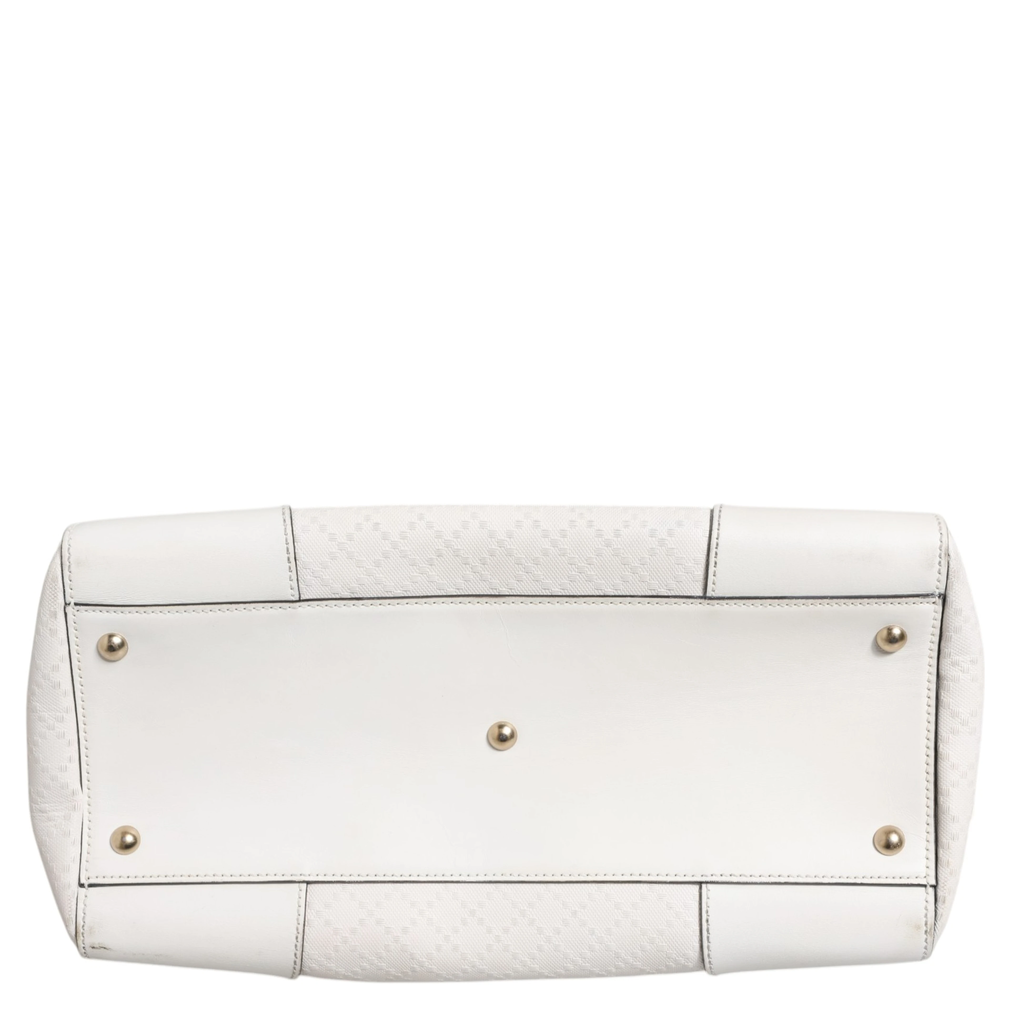 Medium Diamante Leather Boston Bag