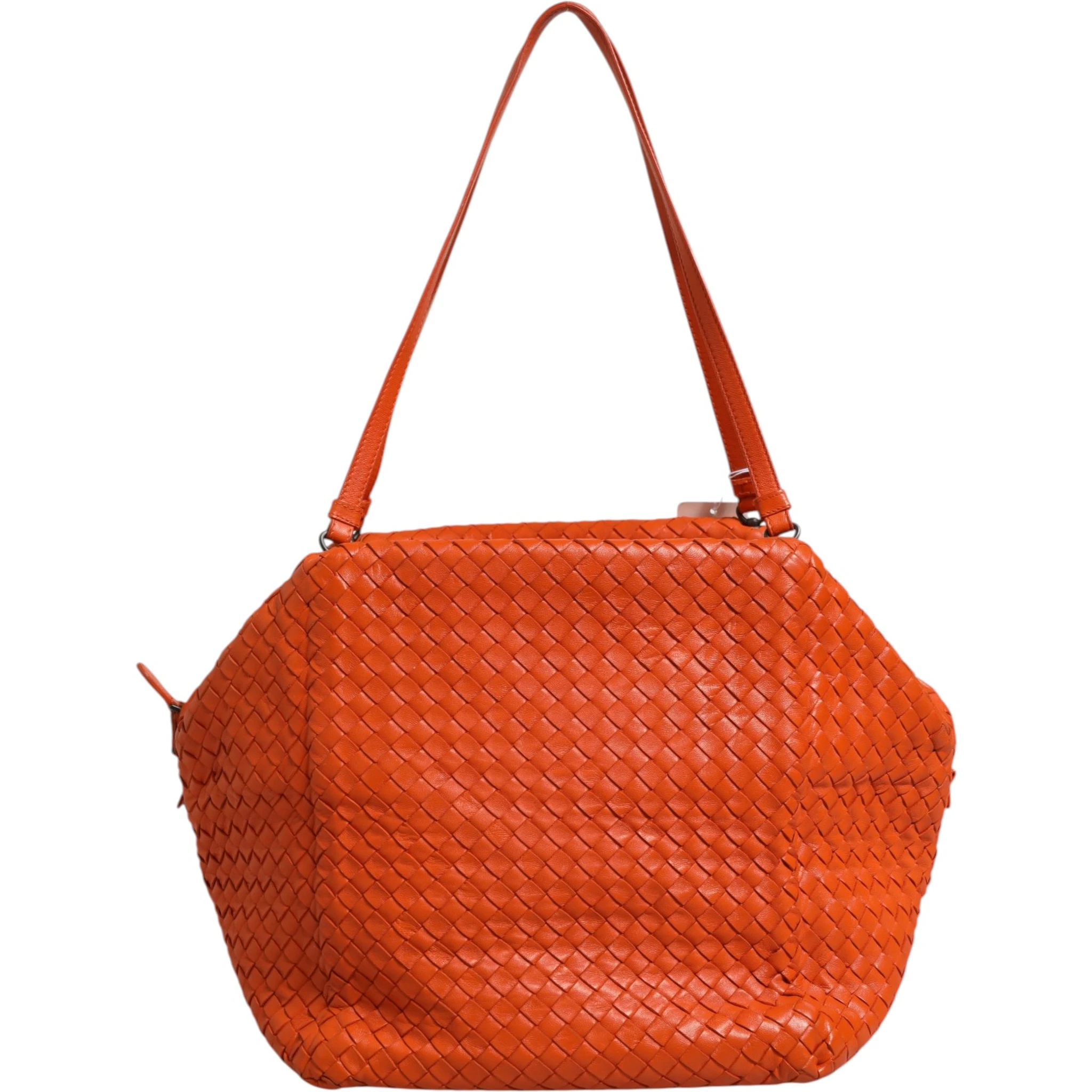 Intrecciato Nappa Leather Cube Bag