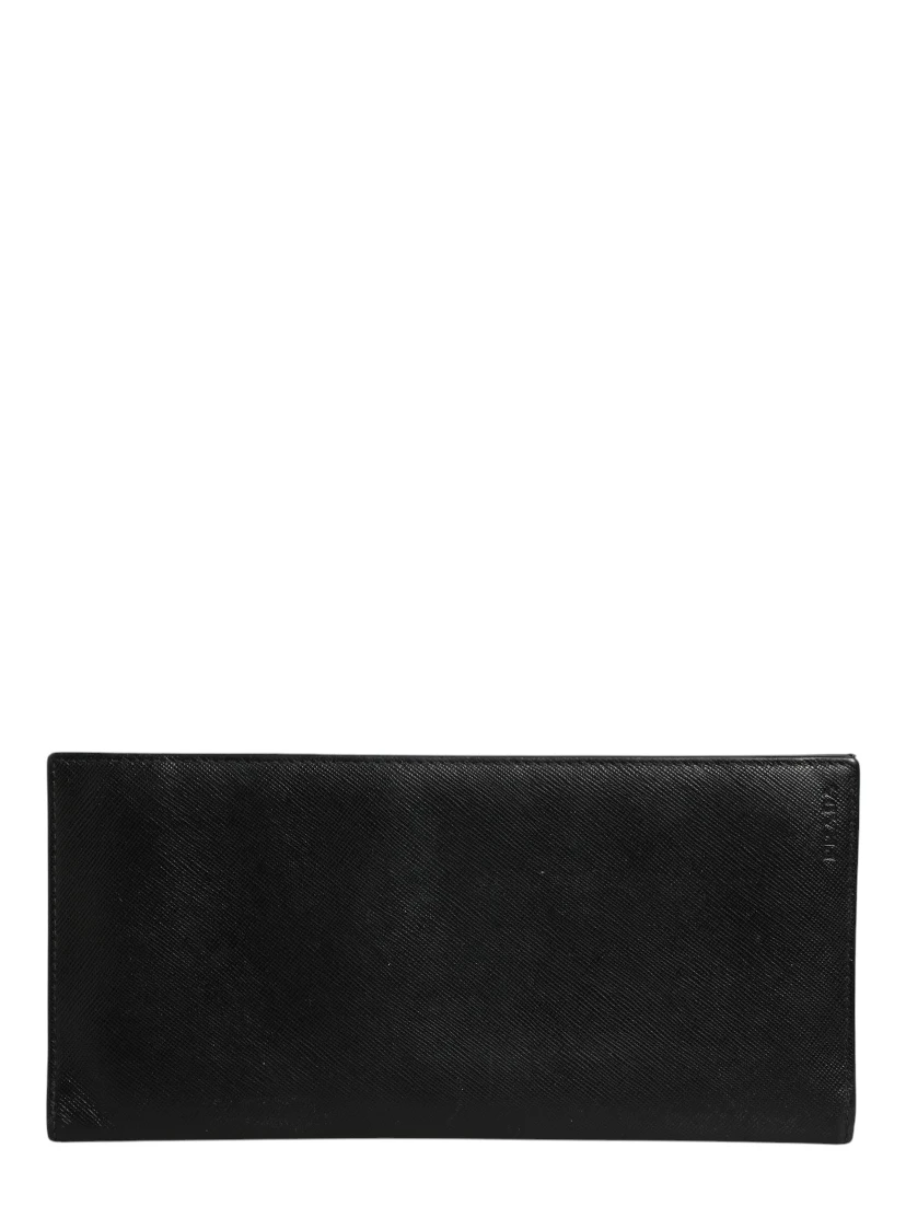 Saffiano Leather Slim Card Holder Wallet