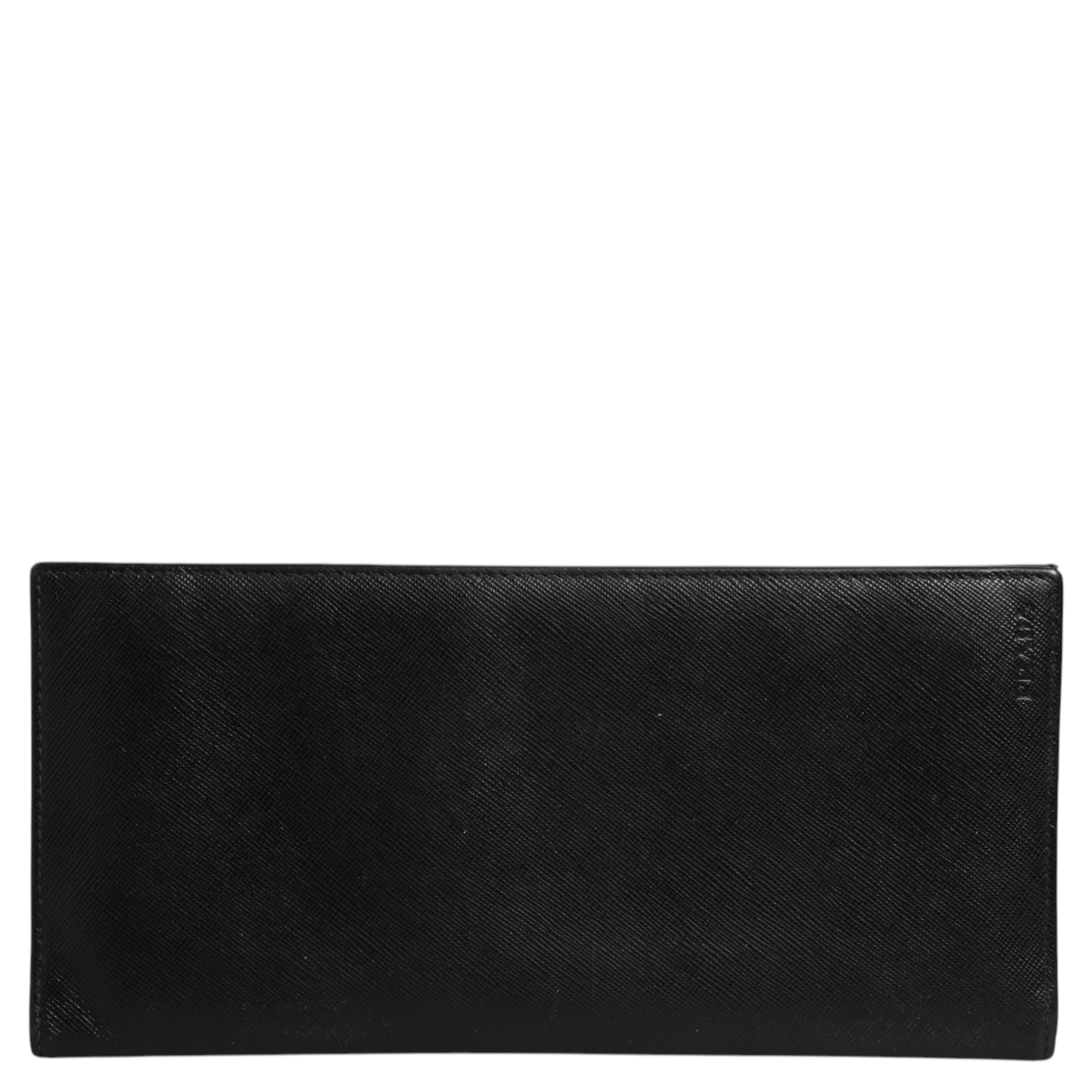 Saffiano Leather Slim Card Holder Wallet