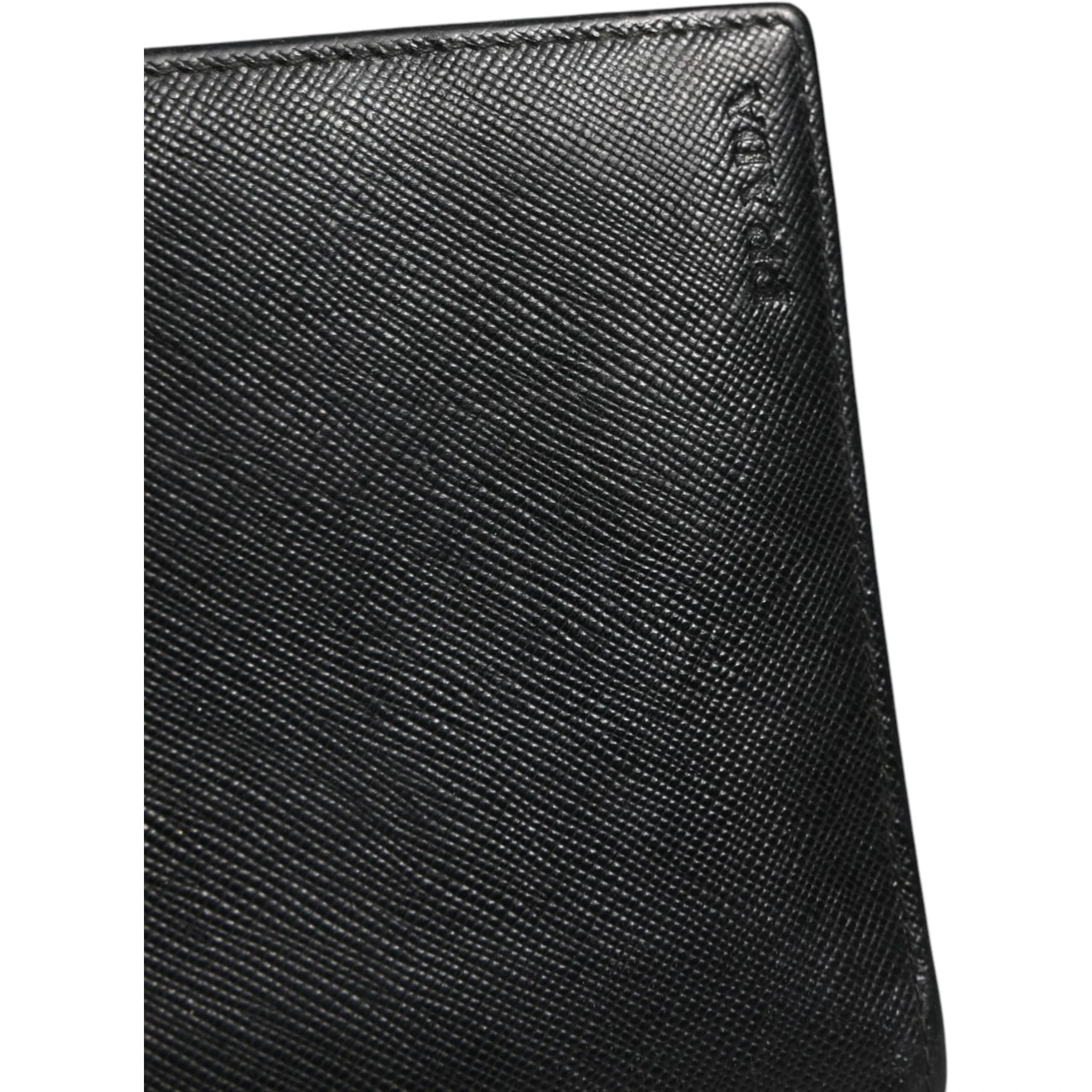 Saffiano Leather Slim Card Holder Wallet