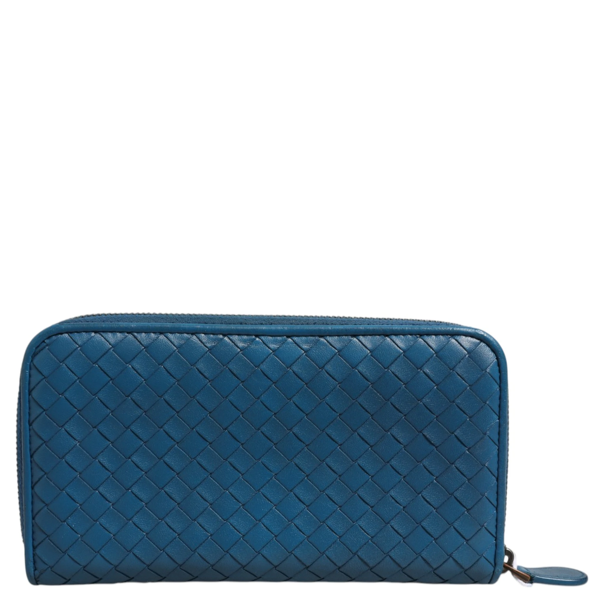 Intrecciato Zip Around Wallet