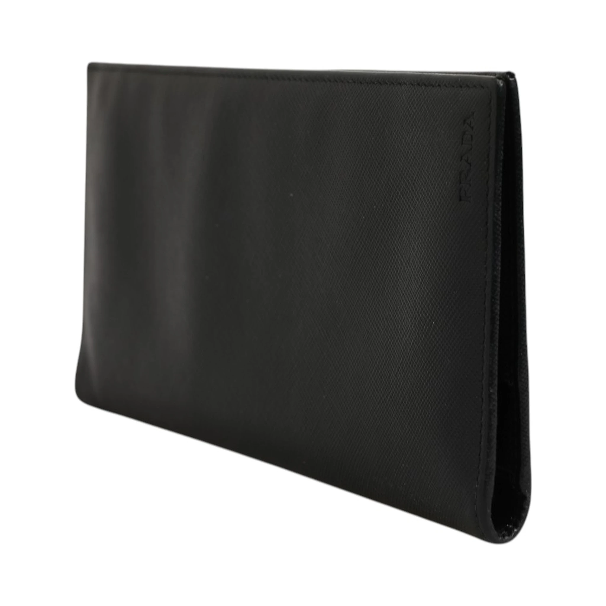 Saffiano Leather Slim Card Holder Wallet