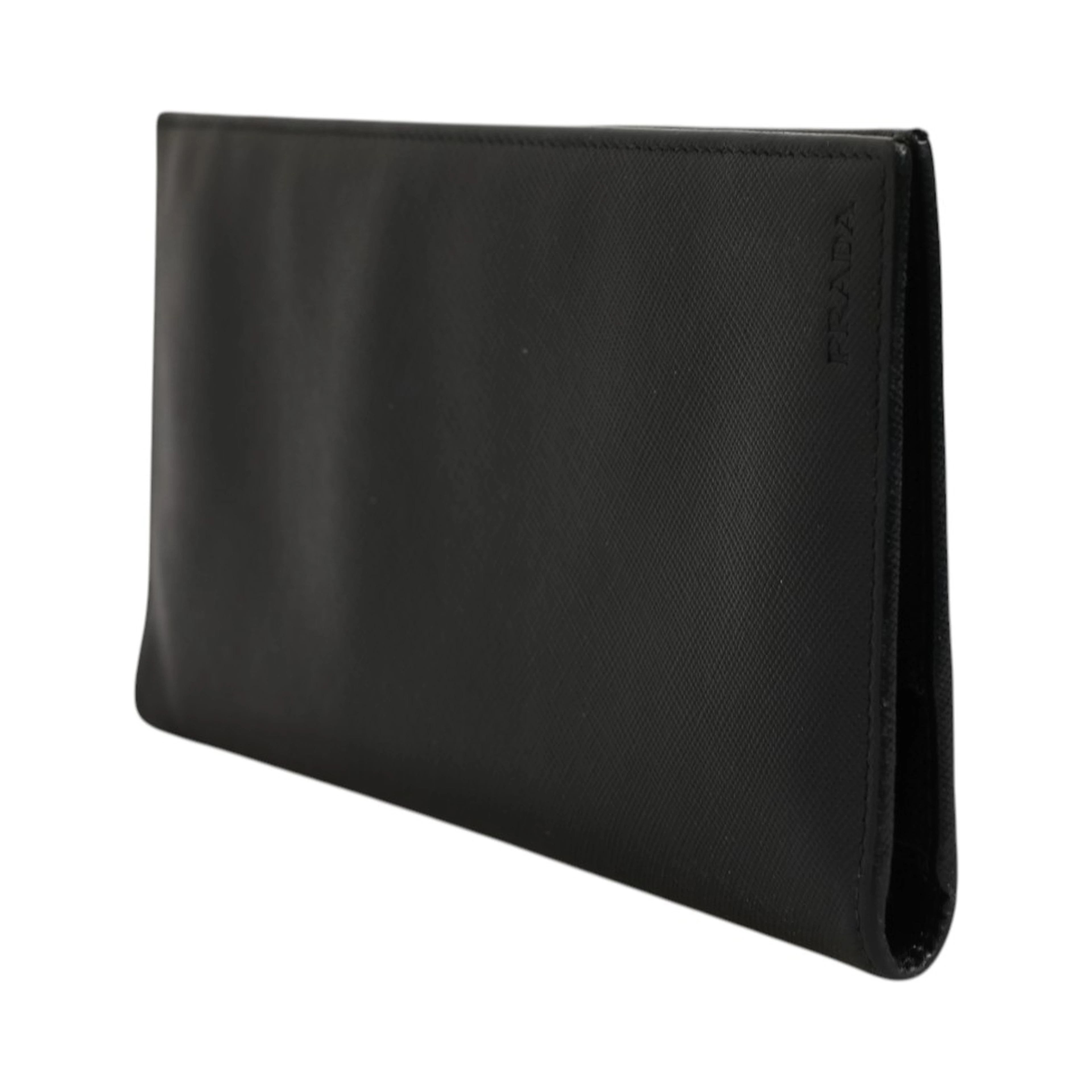 Saffiano Leather Slim Card Holder Wallet