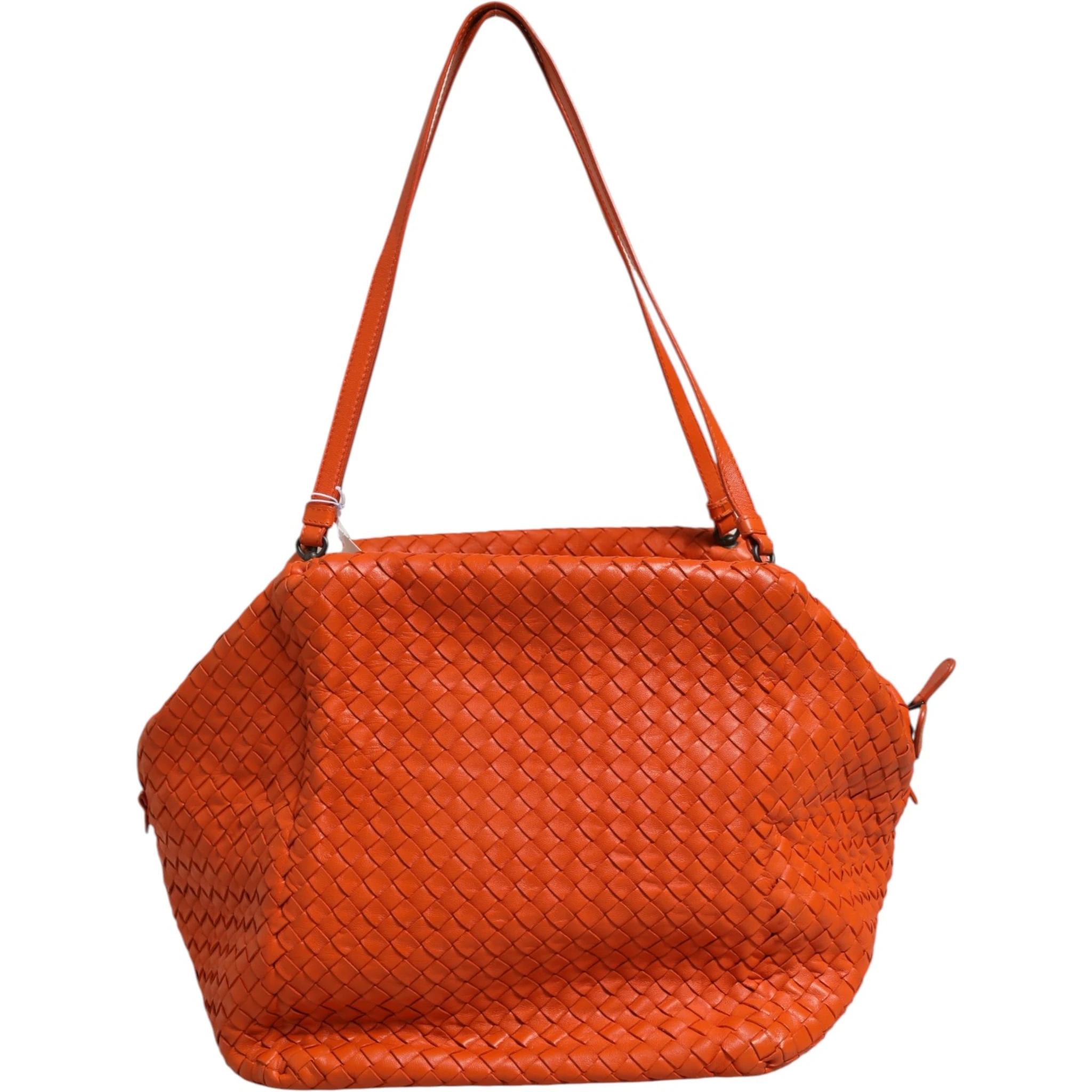 Intrecciato Nappa Leather Cube Bag
