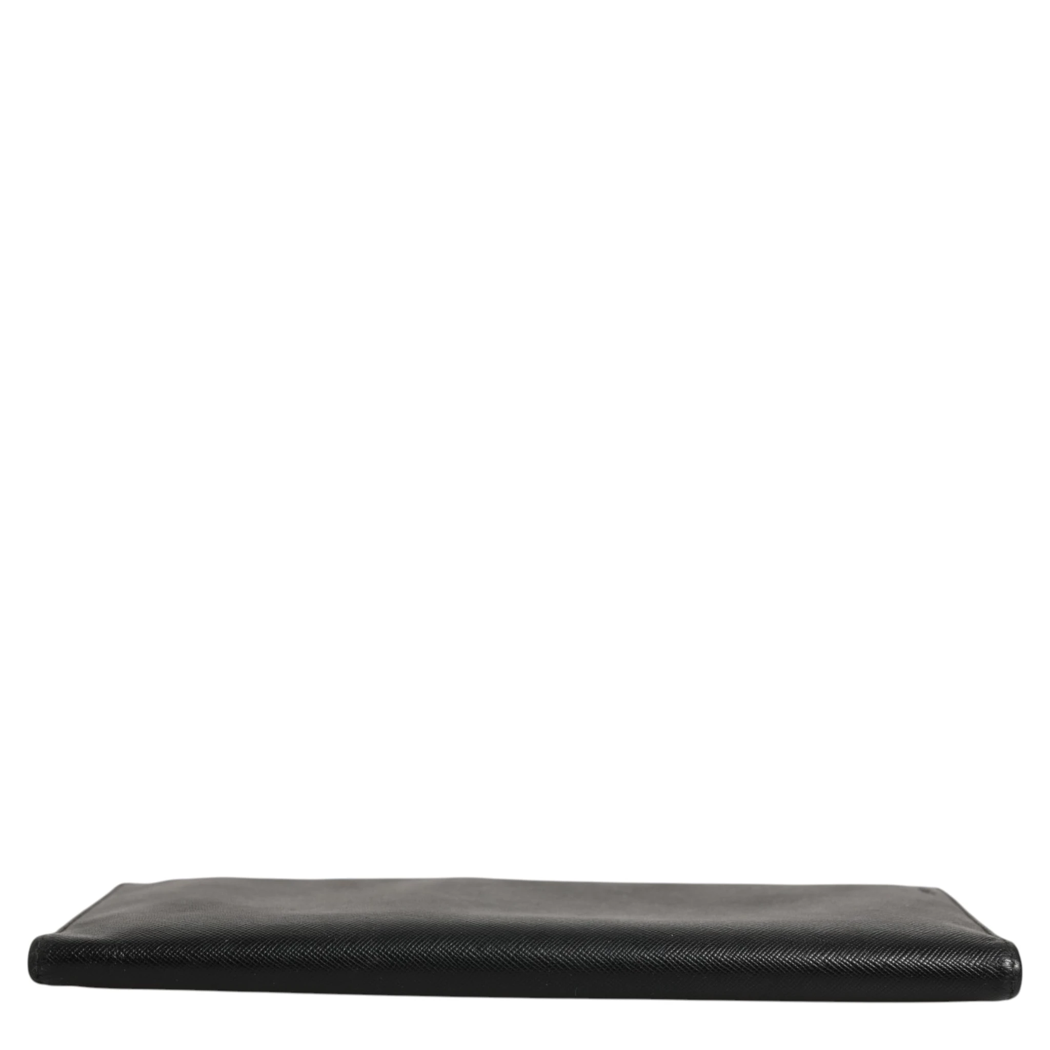 Saffiano Leather Slim Card Holder Wallet