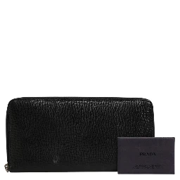 Baltico Saffiano Leather Zip Travel Wallet