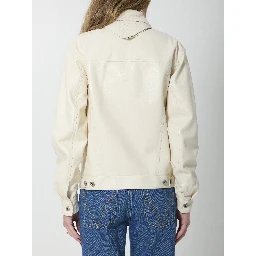 Intrecciato leather jacket