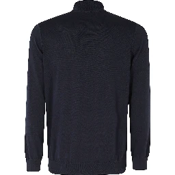 MAGLIA BOMBER ZIP CREPE COTONE