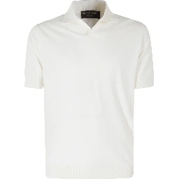 POLO COLLO SKIPPER COTONE CREPE