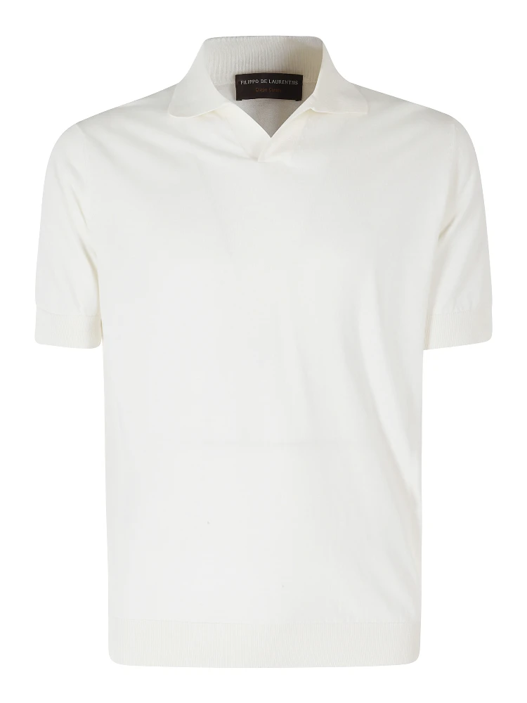 POLO COLLO SKIPPER COTONE CREPE