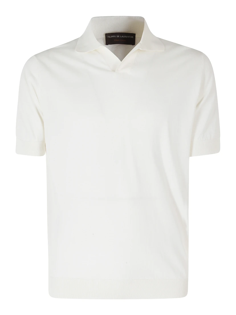 POLO COLLO SKIPPER COTONE CREPE