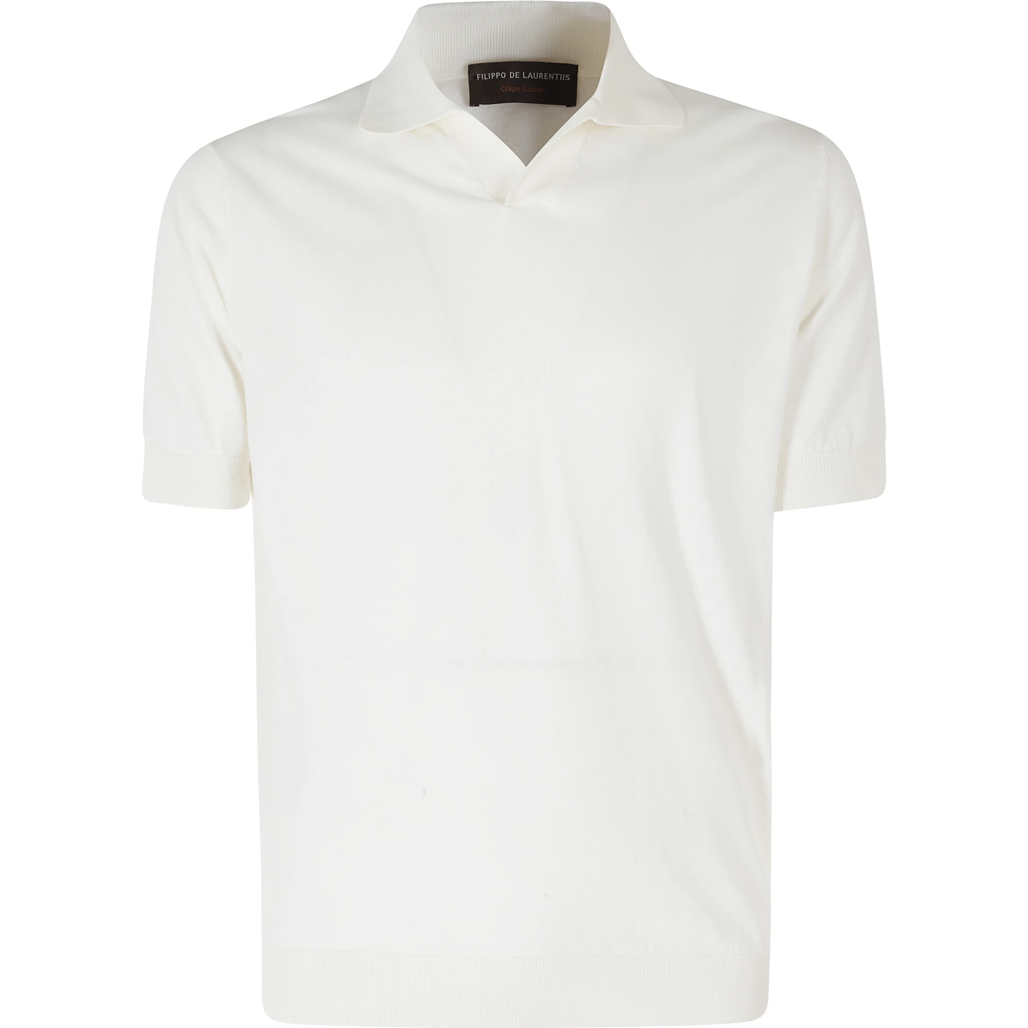 POLO COLLO SKIPPER COTONE CREPE