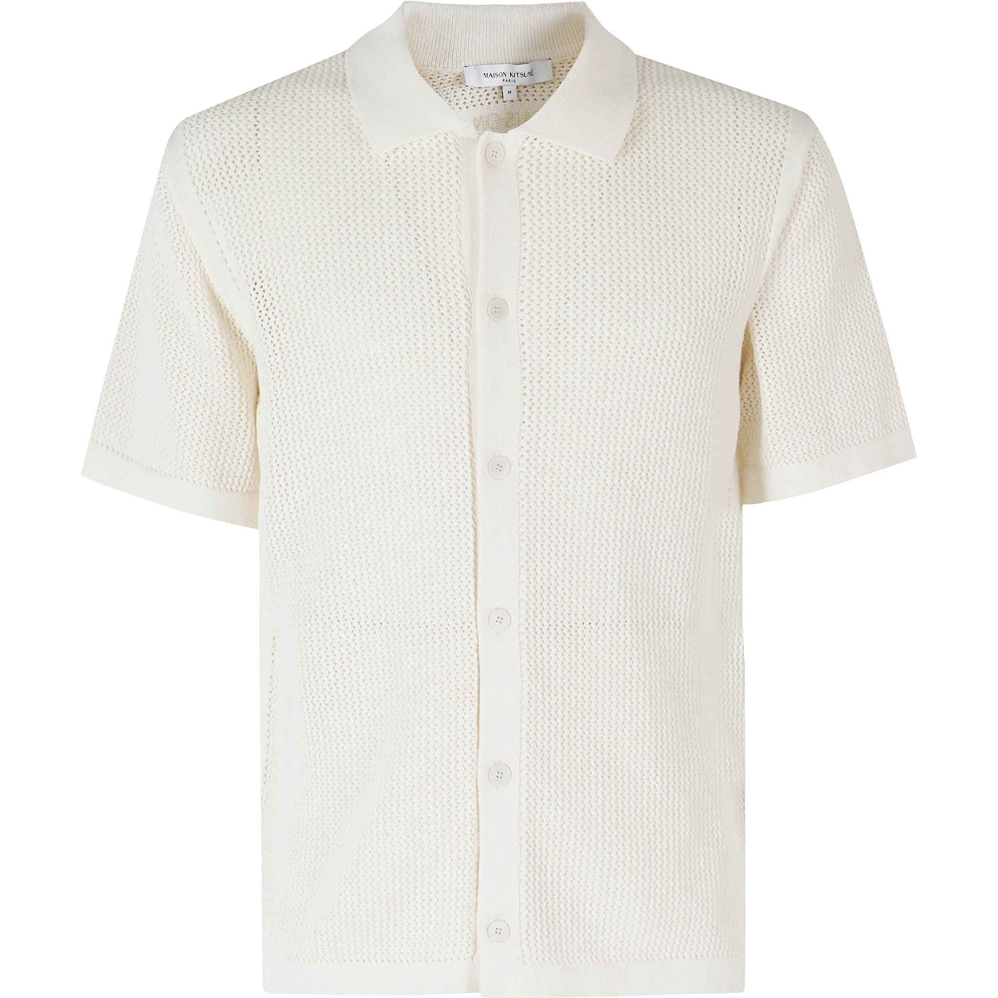 OPEN KNIT SHORT SLEEVE CARDIGAN