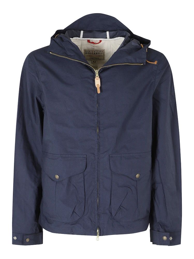 BLAZER COAT WITH HOOD