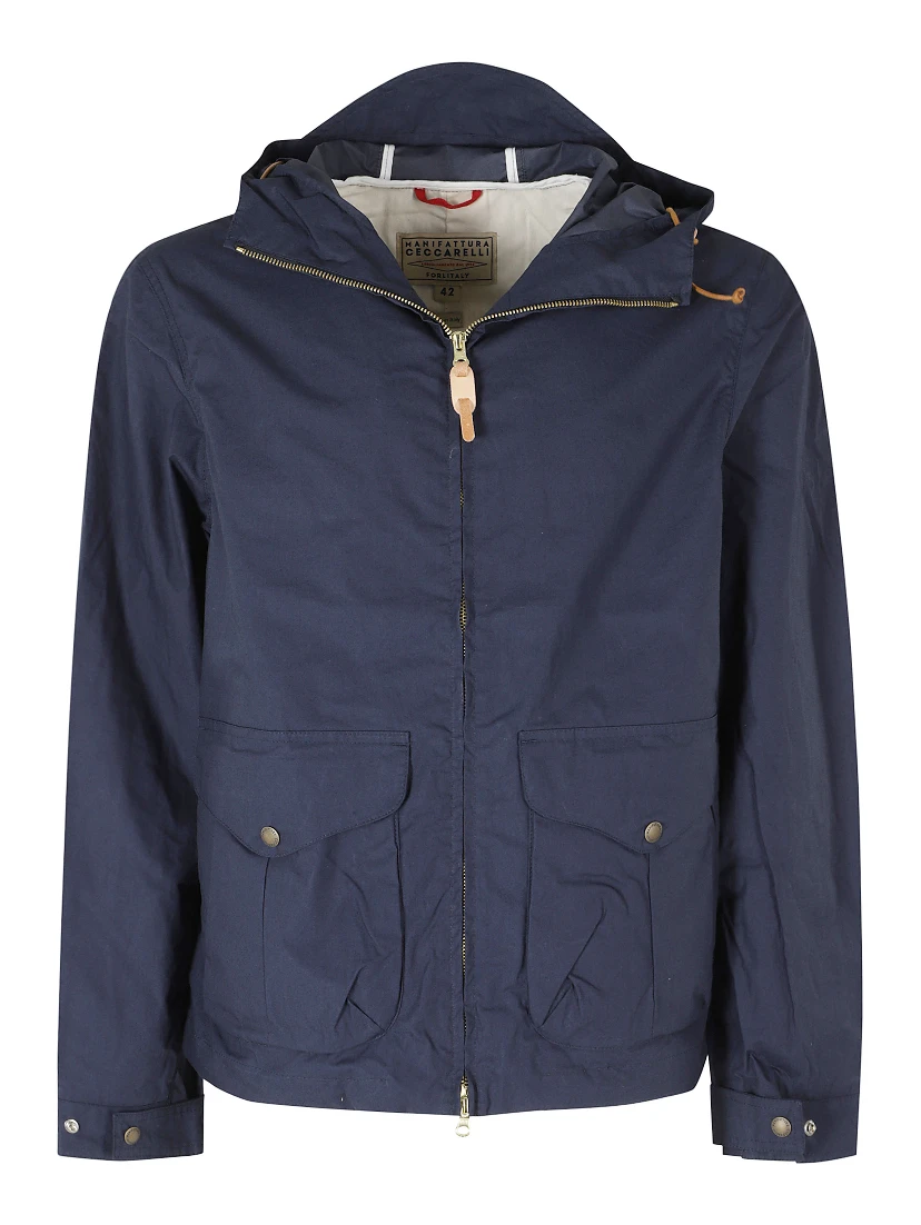 BLAZER COAT WITH HOOD