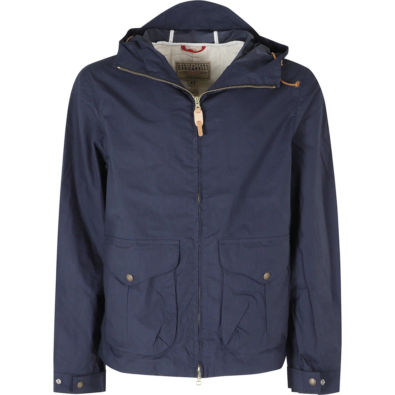 BLAZER COAT WITH HOOD