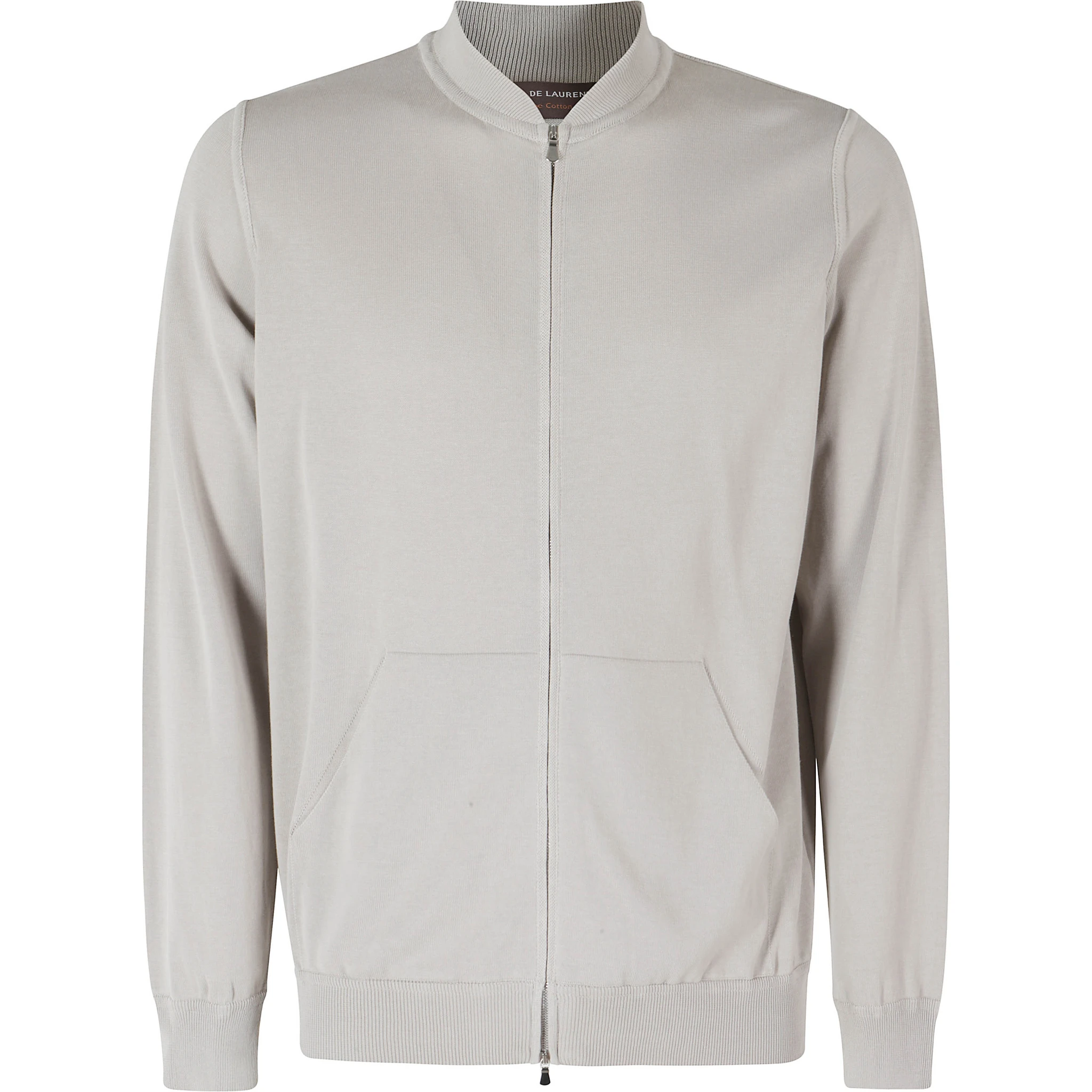MAGLIA BOMBER ZIP CREPE COTONE