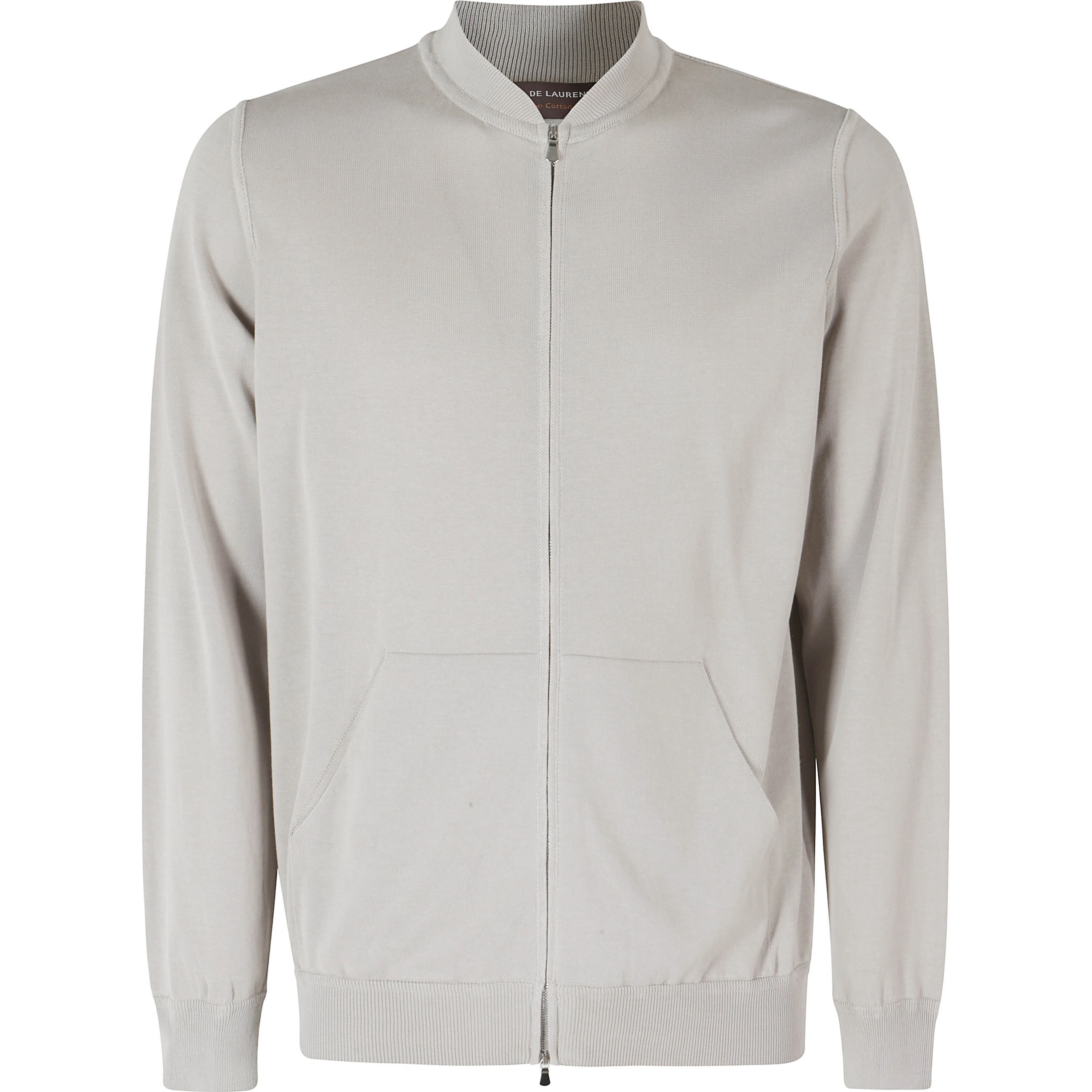 MAGLIA BOMBER ZIP CREPE COTONE