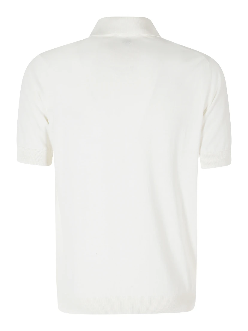 POLO COLLO SKIPPER COTONE CREPE
