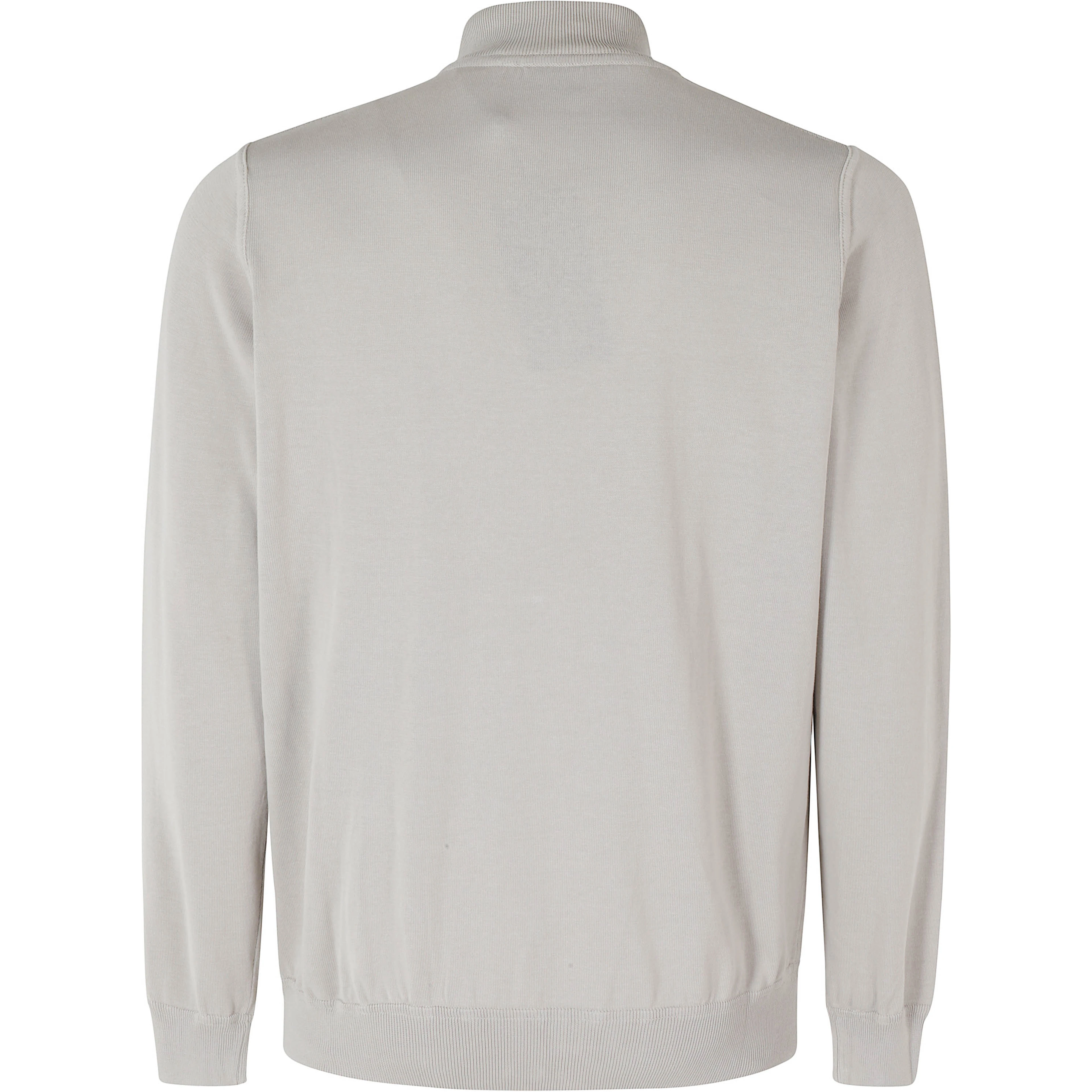 MAGLIA BOMBER ZIP CREPE COTONE