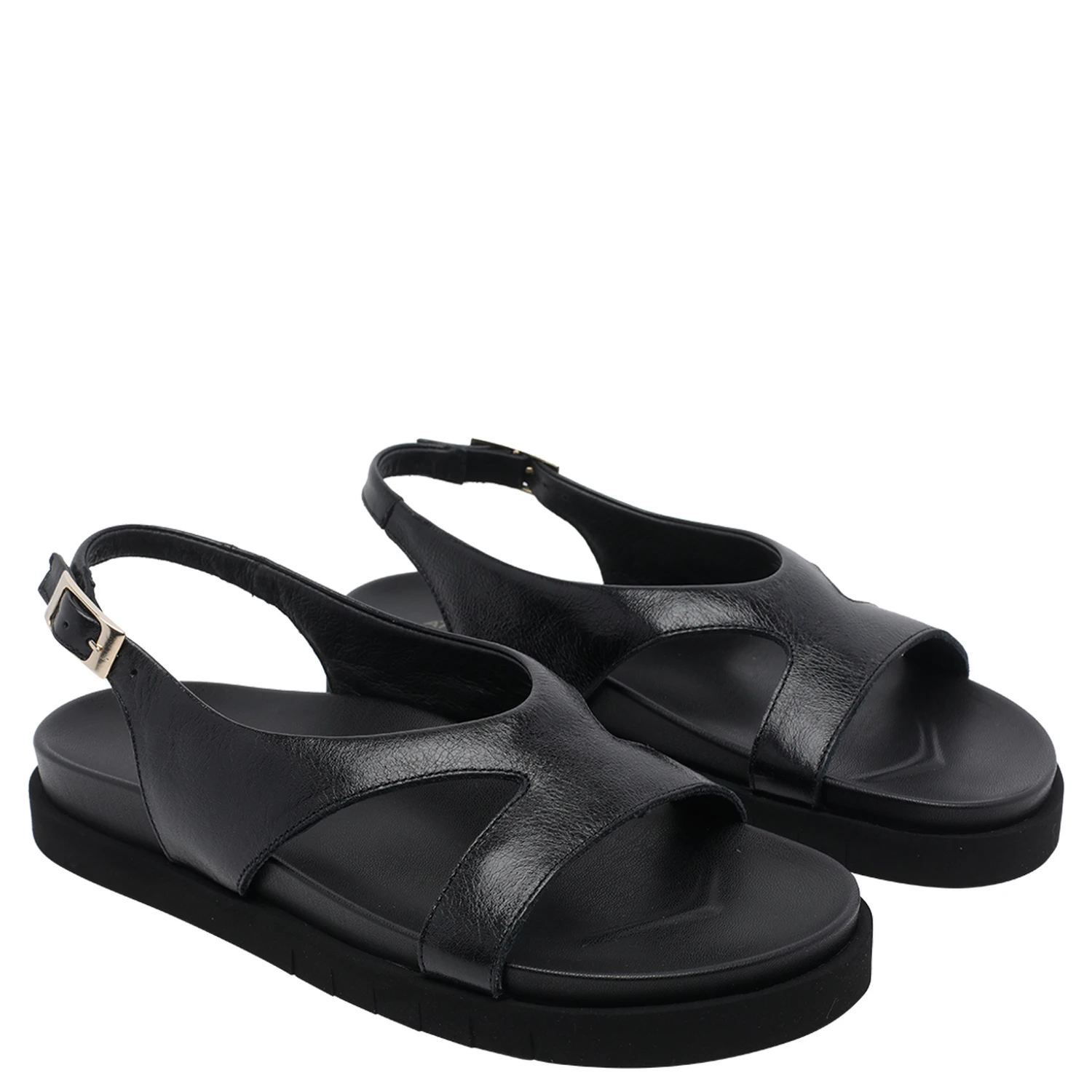 ANGEL ALARCON Sandals Black