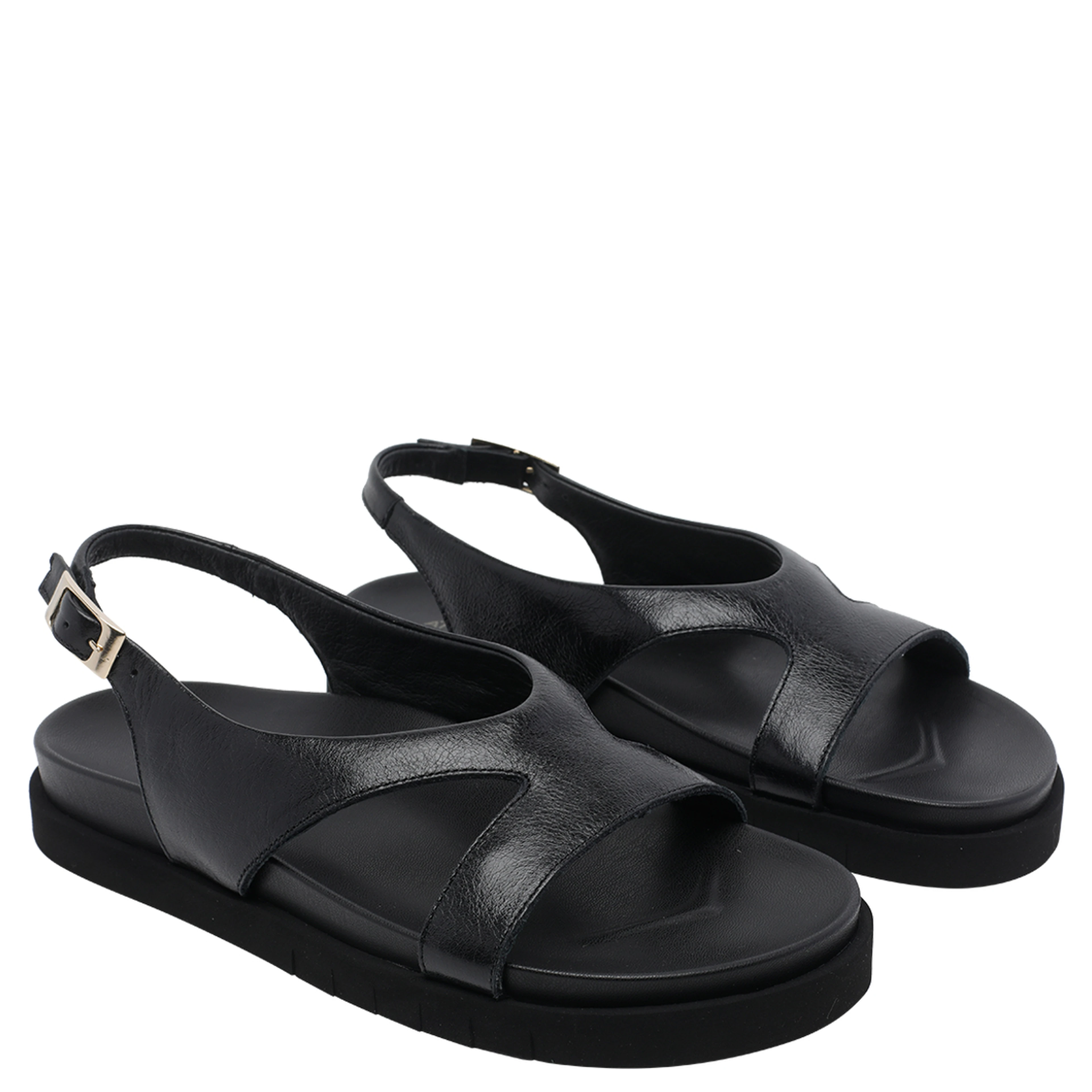 ANGEL ALARCON Sandals Black
