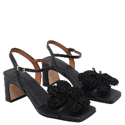 ANGEL ALARCON Sandals Black