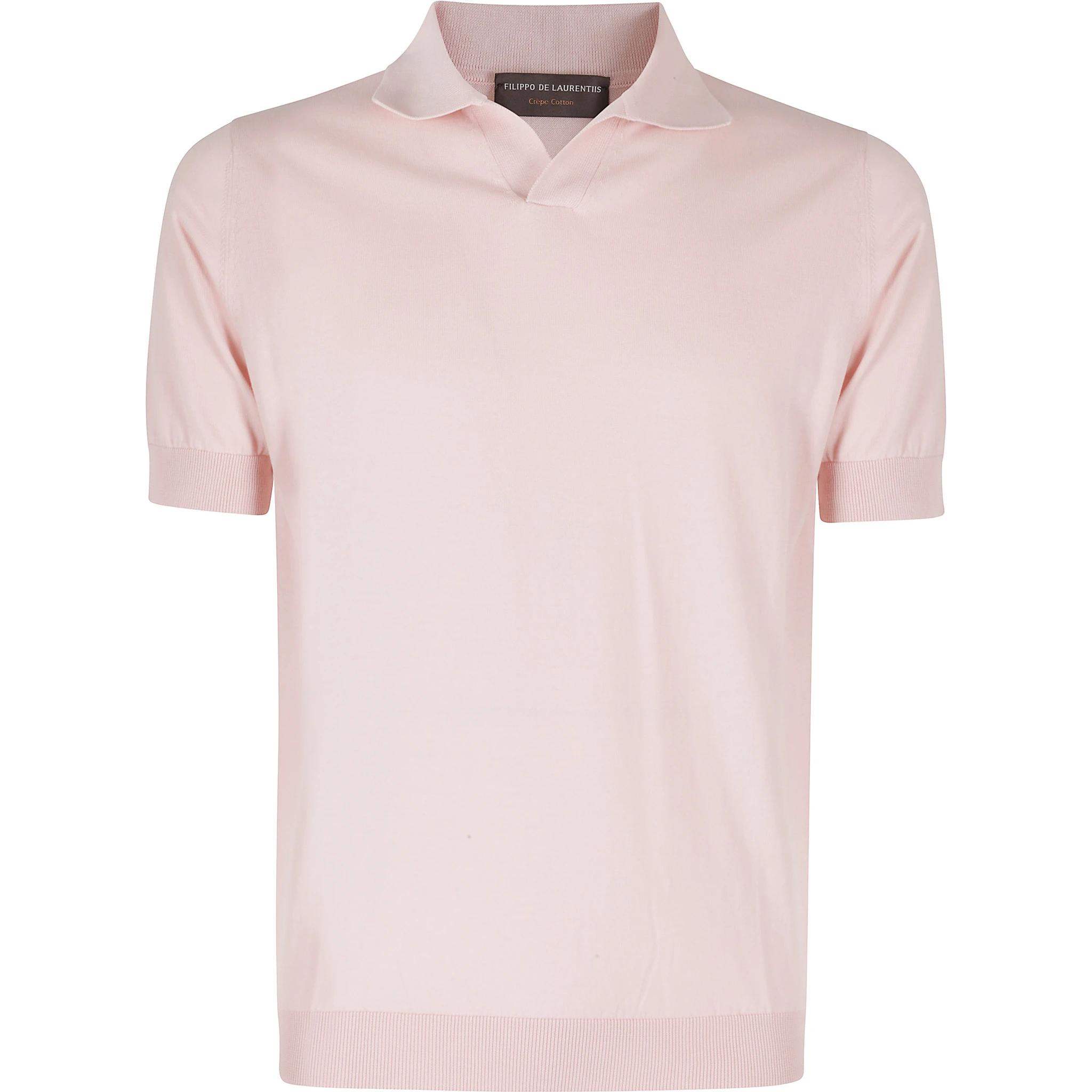POLO COLLO SKIPPER COTONE CREPE